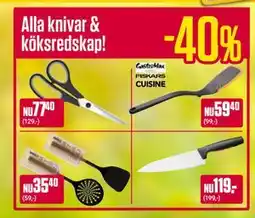 ÖoB Alla knivar & köksredskap! erbjuda