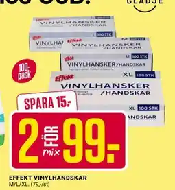 ÖoB EFFEKT VINYLHANDSKAR erbjuda