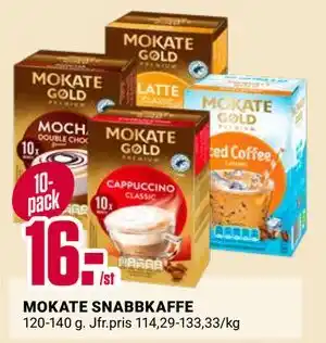 ÖoB MOKATE SNABBKAFFE erbjuda