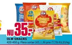 ÖoB OLW SNACKS erbjuda