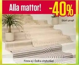ÖoB Alla mattor! erbjuda