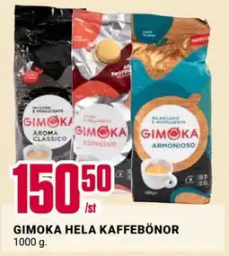 ÖoB GIMOKA HELA KAFFEBÖNOR erbjuda