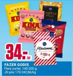 ÖoB FAZER GODIS erbjuda