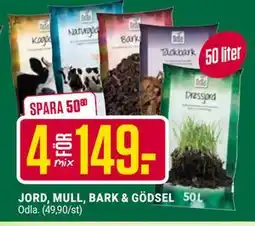 ÖoB JORD, MULL, BARK & GÖDSEL erbjuda
