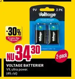 ÖoB VOLTAGE BATTERIER erbjuda