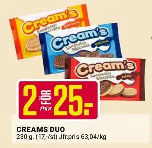 ÖoB CREAMS DUO erbjuda