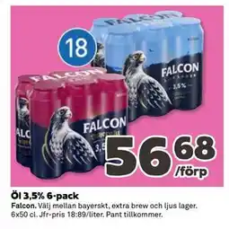 Coop Daglivs Öl 3,5% 6-pack erbjuda
