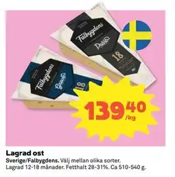 Coop Daglivs Lagrad ost erbjuda