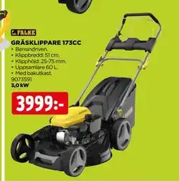 Jem&Fix GRÄSKLIPPARE 173CC erbjuda