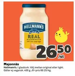 Coop Daglivs Majonnäs erbjuda