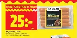ICA Kvantum Vegankorv, Tofu erbjuda