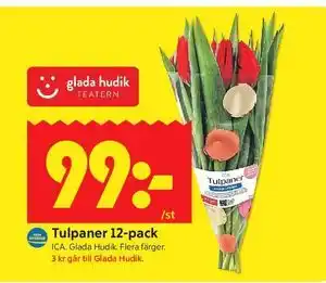 ICA Kvantum Tulpaner 12-pack erbjuda