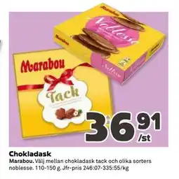 Coop Daglivs Chokladask erbjuda