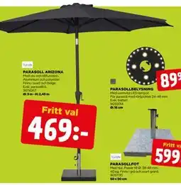 Jem&Fix PARASOLL ARIZONA erbjuda