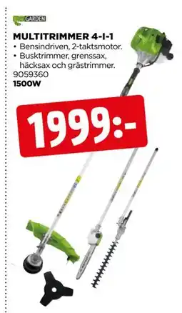 Jem&Fix MULTITRIMMER 4-I-1 erbjuda