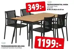 Jem&Fix TRÄDGÅRDSSTOL WIEN erbjuda