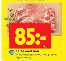 ICA Kvantum Karré med ben erbjuda