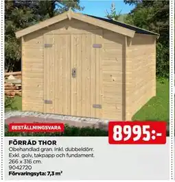 Jem&Fix FÖRRÅD THOR erbjuda