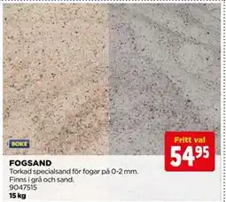 Jem&Fix FOGSAND erbjuda