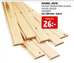 Jem&Fix PANEL 4019 erbjuda