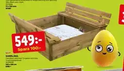 Jem&Fix SANDLÅDA erbjuda