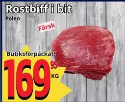 Supergrossen Rostbiff i bit erbjuda