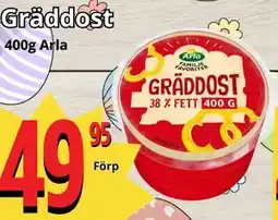 Supergrossen Gräddost erbjuda