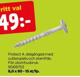 Jem&Fix TRÄSKRUV BIG DOG erbjuda