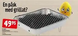 Jem&Fix ENGÅNGSGRILL erbjuda