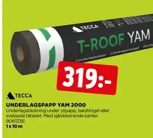 Jem&Fix UNDERLAGSPAPP YAM 2000 erbjuda