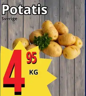 Supergrossen Potatis erbjuda