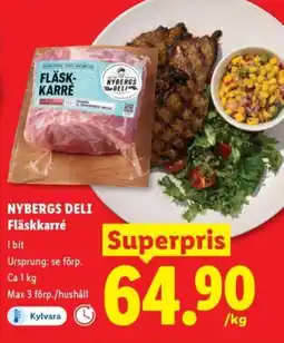 Lidl NYBERGS DELI Fläskkarré erbjuda