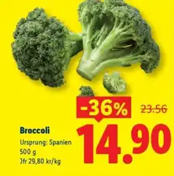 Lidl Broccoli erbjuda