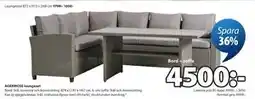 JYSK AGERMOSE loungeset erbjuda