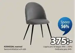 JYSK KOKKEDAL matstol erbjuda