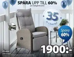 JYSK STORD loungestol erbjuda