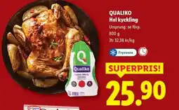 Lidl QUALIKO Hel kyckling erbjuda