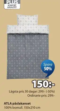 JYSK ATLA påslakanset erbjuda