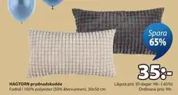 JYSK HAGTORN prydnadskudde erbjuda
