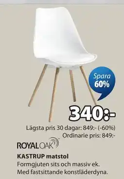 JYSK KASTRUP matstol erbjuda