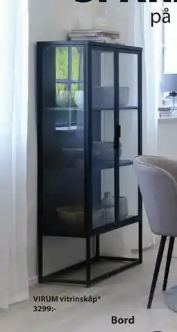 JYSK VIRUM vitrinskåp erbjuda