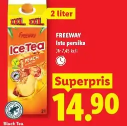 Lidl FREEWAY Iste persika erbjuda