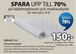 JYSK VIO madrasskydd erbjuda