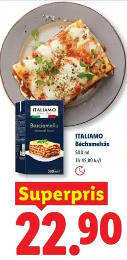 Lidl ITALIAMO Béchamelsås erbjuda