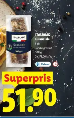 Lidl ITALIAMO Guanciale erbjuda