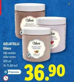 Lidl GELATELLI Glass erbjuda