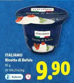 Lidl ITALIAMO Ricotta di Bufala erbjuda