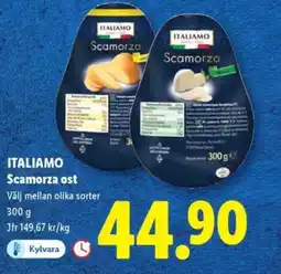 Lidl ITALIAMO Scamorza ost erbjuda