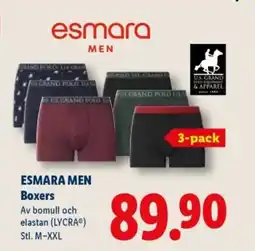 Lidl ESMARA MEN Boxers erbjuda