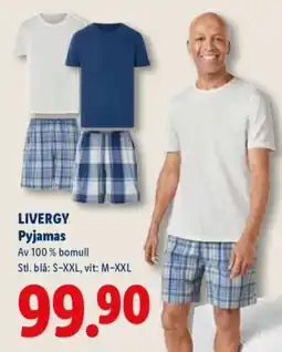 Lidl LIVERGY Pyjamas erbjuda